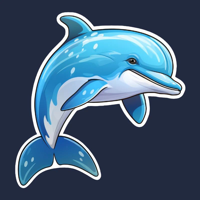 Delfin springend