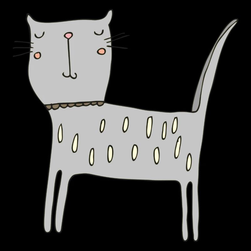 katze grau