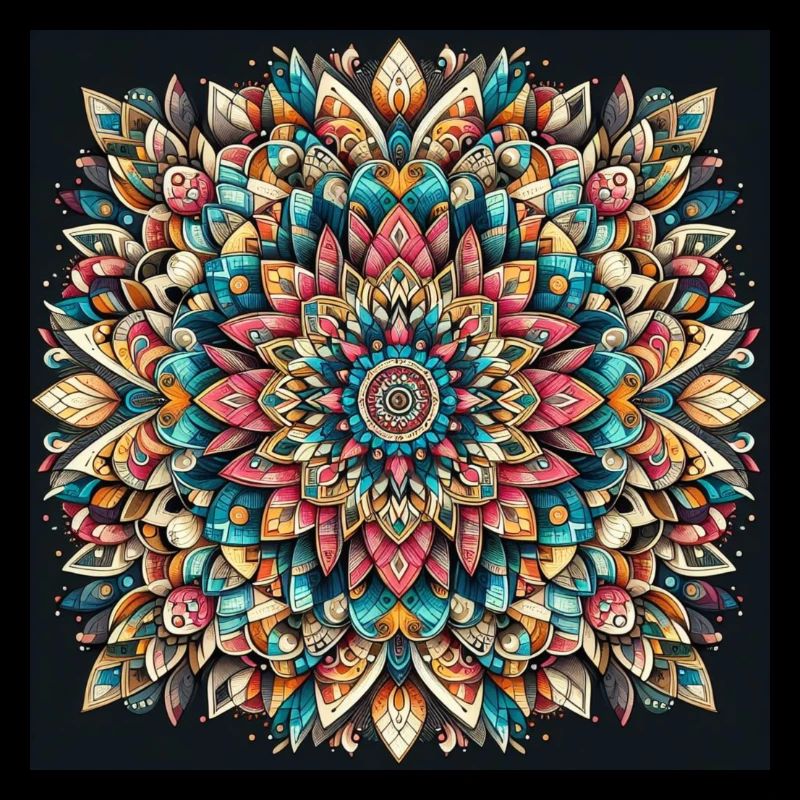 Conception de Mandala Yoga