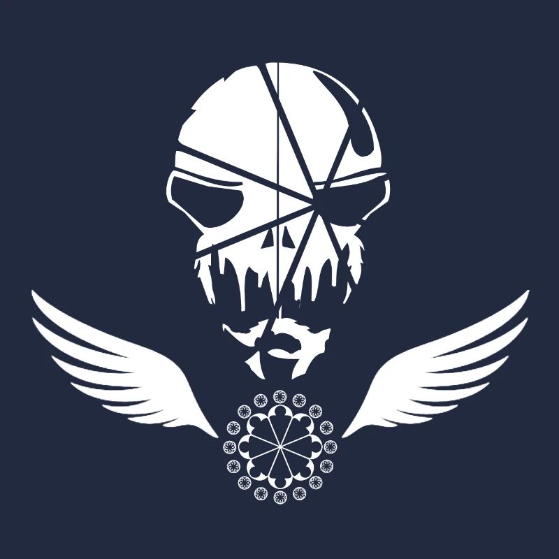 T-shirt Biker Skull Bind