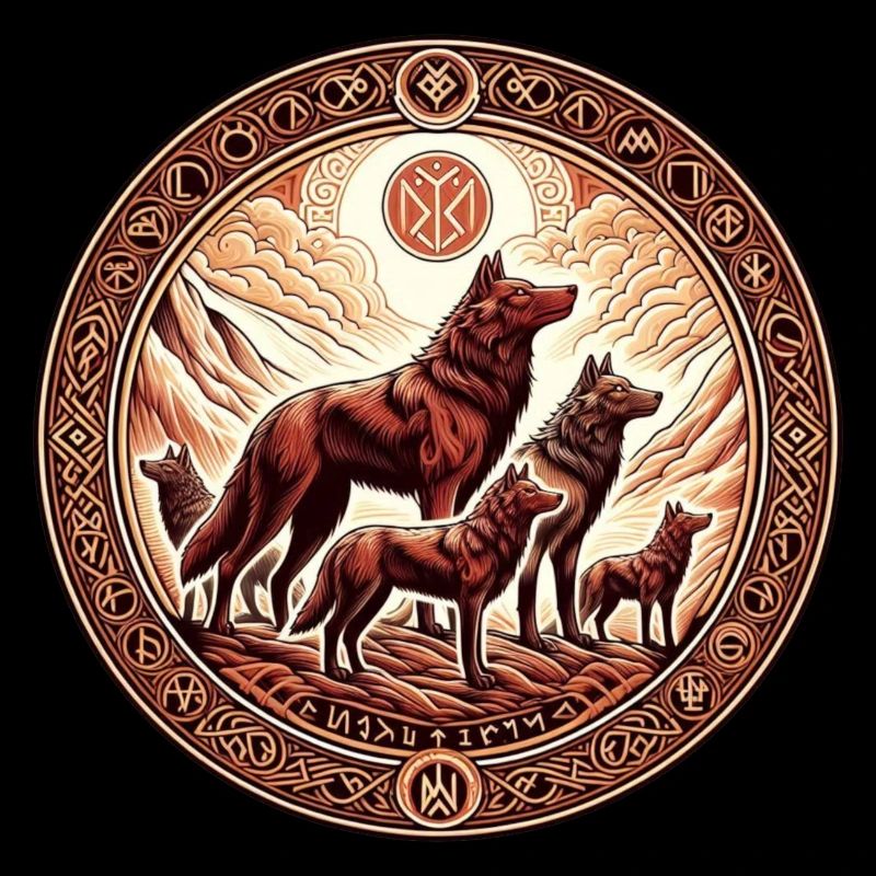 Rune Wolf Gifts