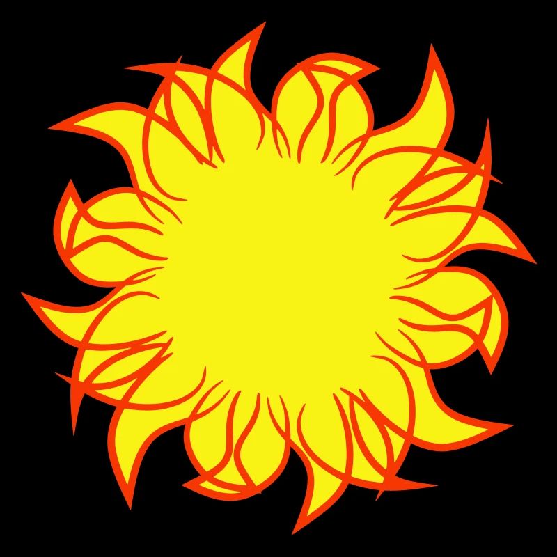 Bright Sun Rays Summer Glow Light Warmth