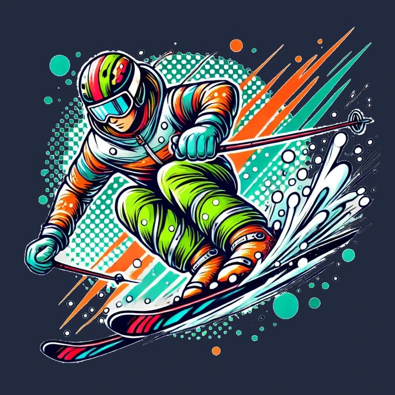 ski abfahrt