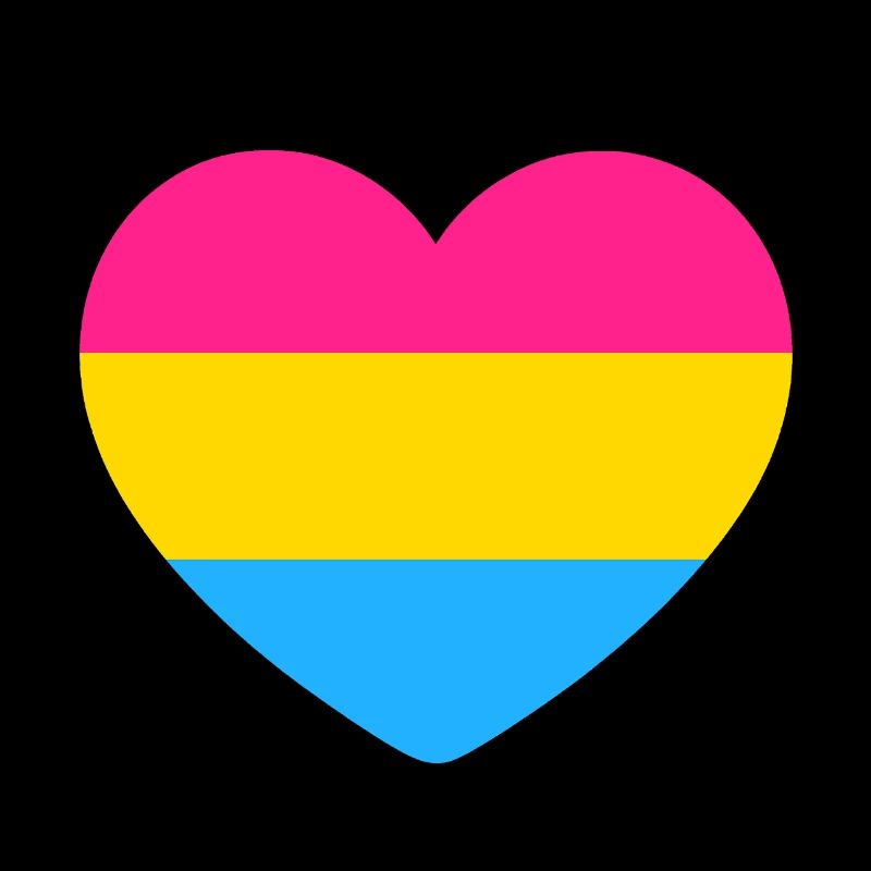 Pan Flag Heart