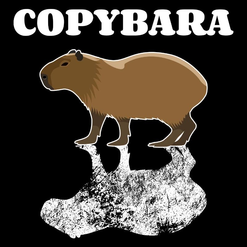 Copybara - Style de copie de mots Capybara