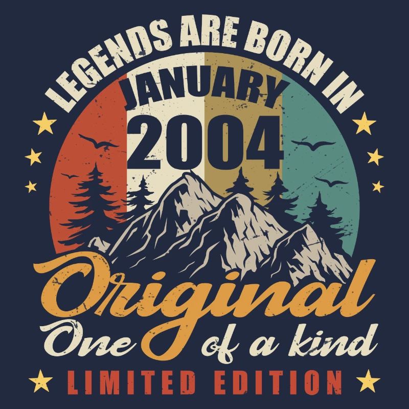 Originelle Legenden werden im Januar 2004 🎉 geboren