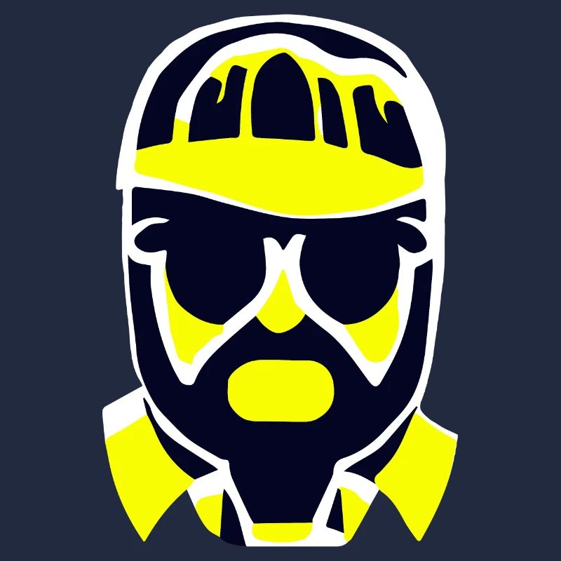 Cooler Typ mit Sonnenbrille und Kapperl / Gesicht