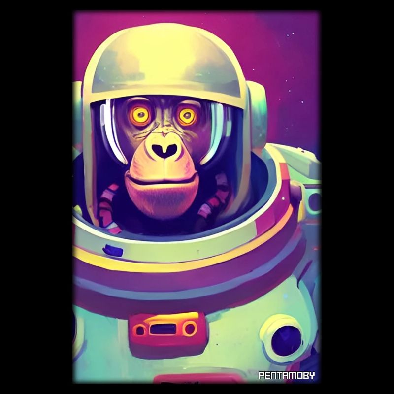 Monkey Animal Astronaute Space Space Universe 8