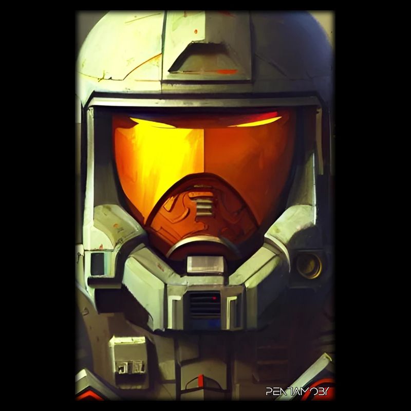 Kampfbot Roboter Supersoldat Maschine Krieger