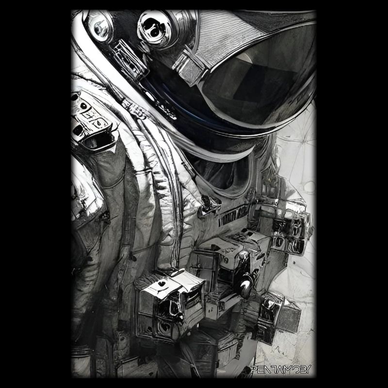 Astronaut Future Sci-Fi Technology