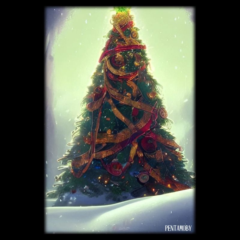 Arbre de Noël Noël hiver