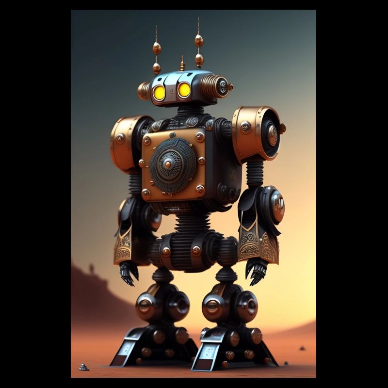 Steampunk Robot 2