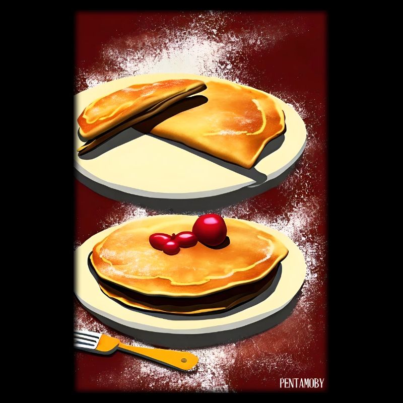 Crêpes Petit déjeuner Nourriture délicieuse Cuisson des aliments