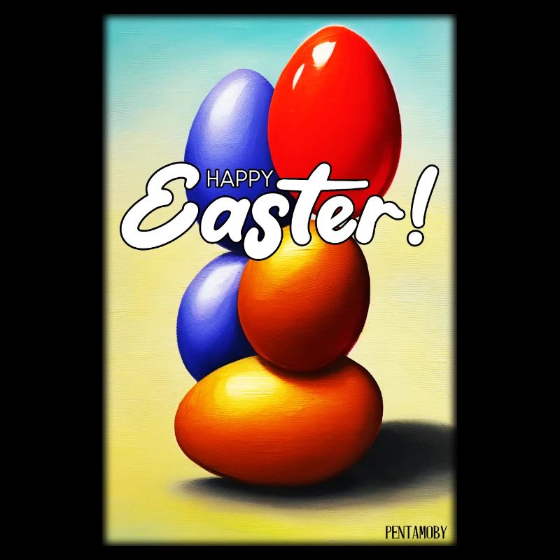 Happy Easter - Easter Egg Easter Easter Colorful Eggs