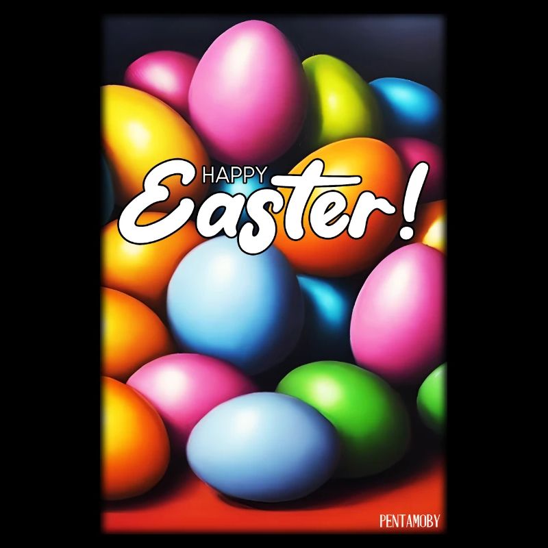 Happy Easter - Easter Egg Easter Easter Colorful Eggs
