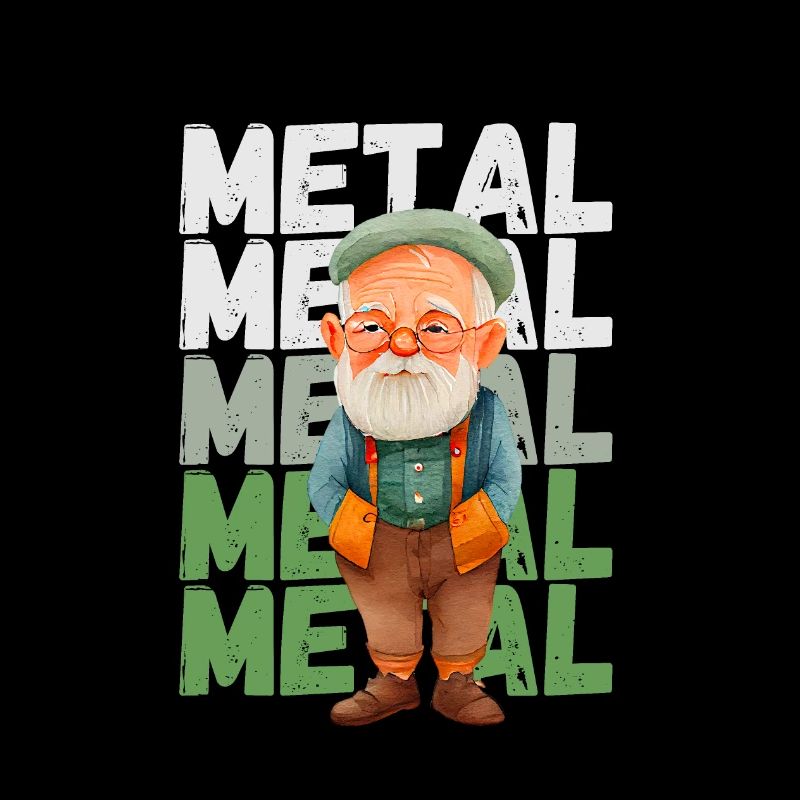 Alter Mann immer noch Metal