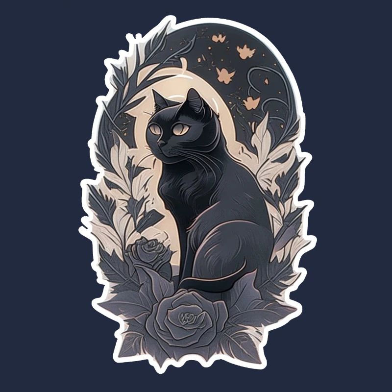 chat style gothique