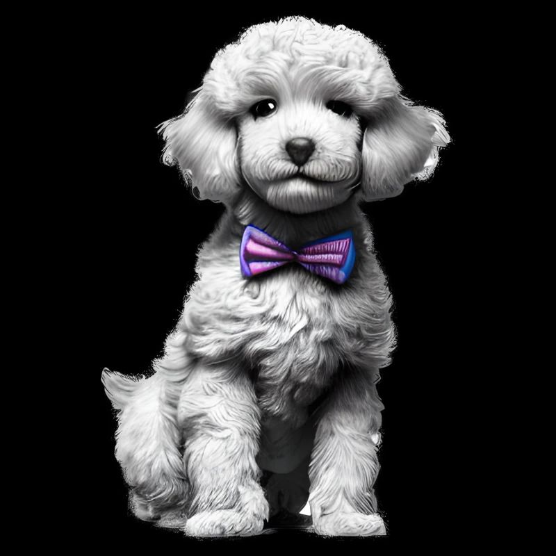 chiot caniche chien propriétaire caniche chiot chien amour