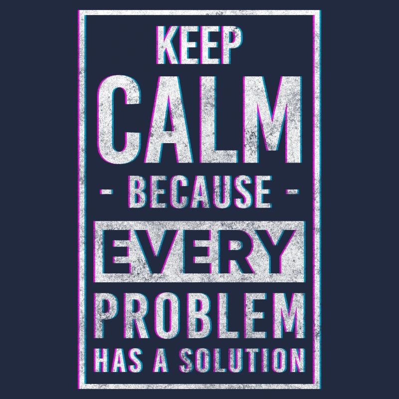 Problem? Not my problem Black humor doesn't matter