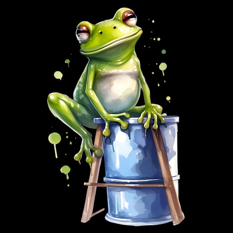 Cooler Wetterfrosch
