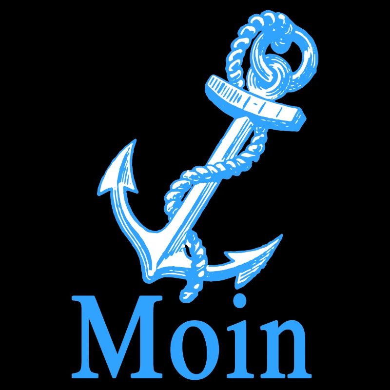 Moin mit Anker