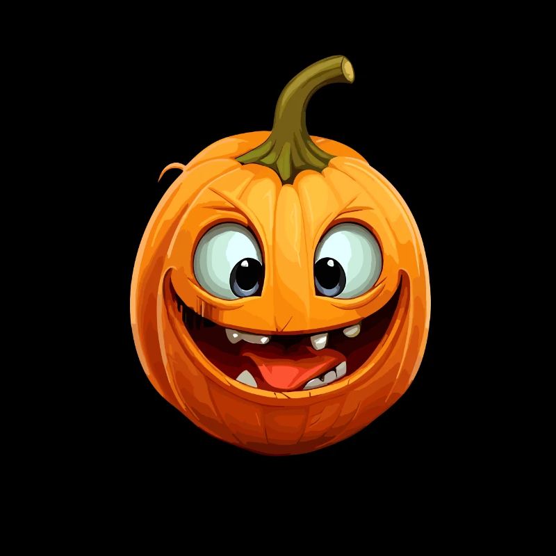 Citrouille joyeuse style Halloween