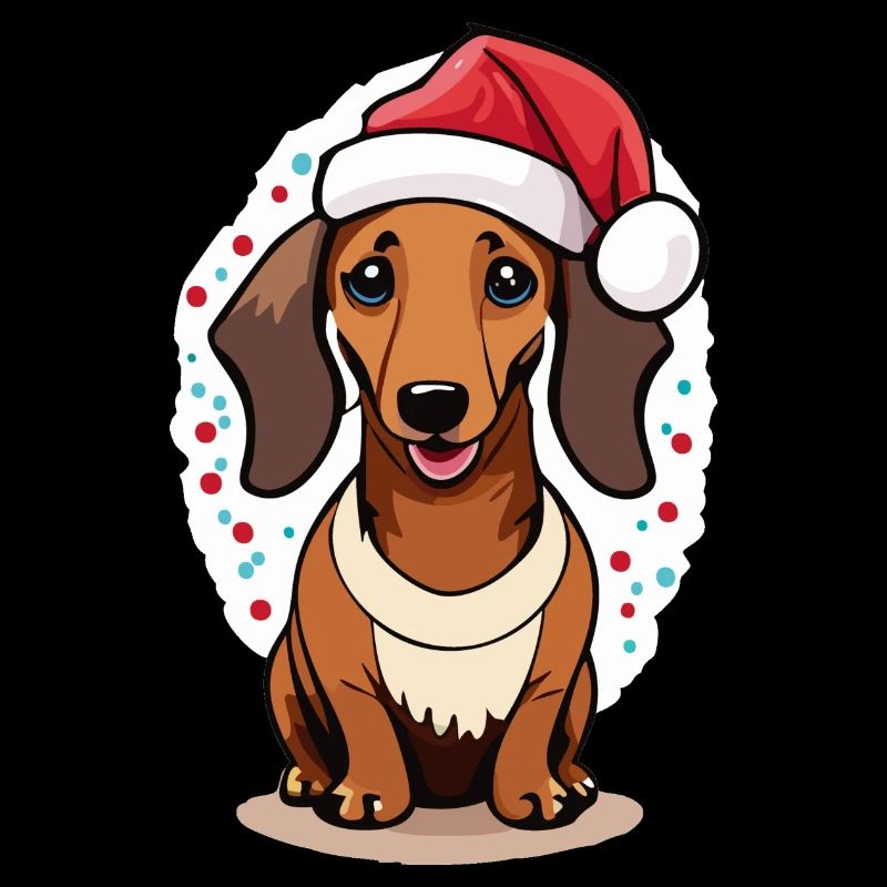 Dackel Weihnachten