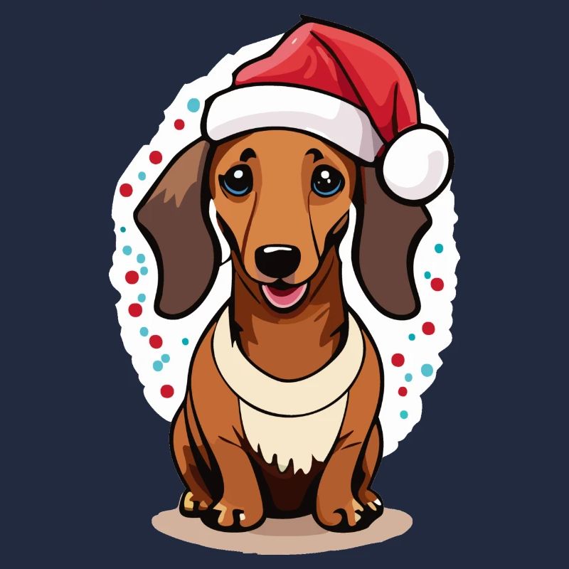 Dackel Weihnachten