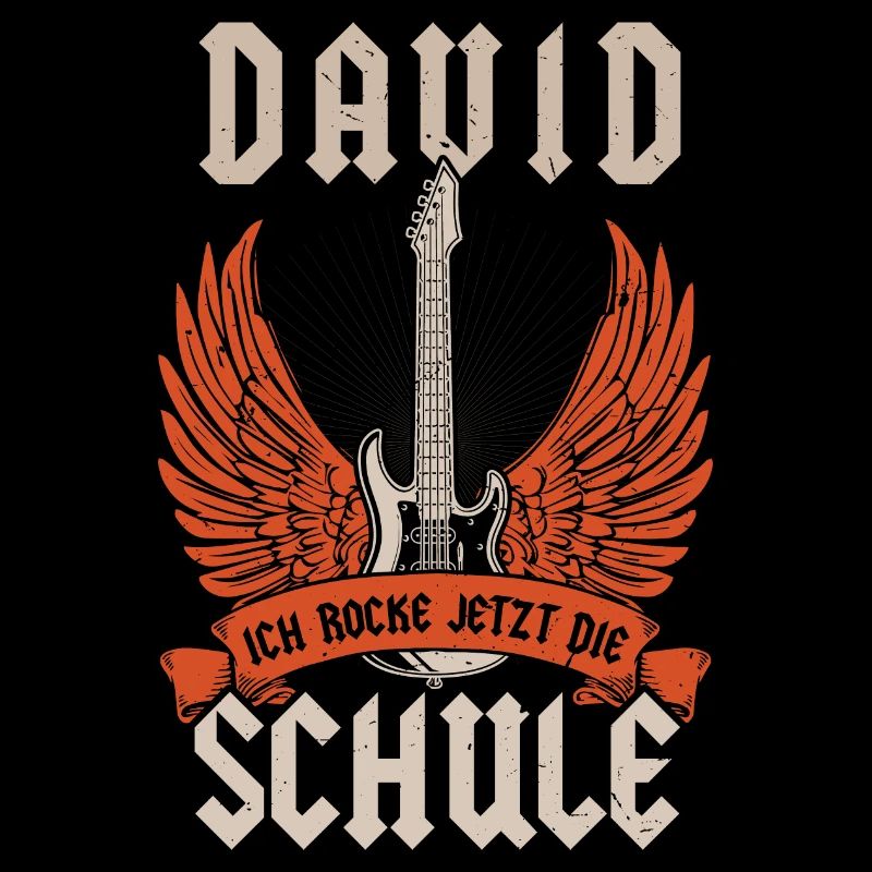 Schulkind David Ich Rocke Jetzt Die Einschulung