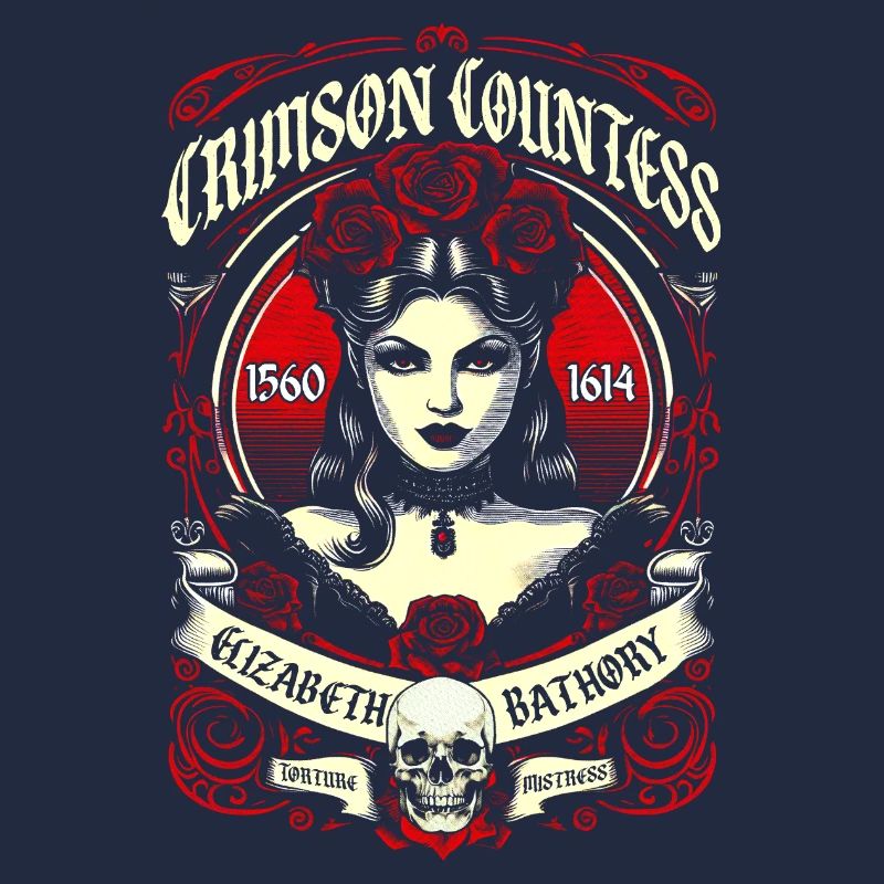 Crimson Countess Gothic Retro Vintage Bathory
