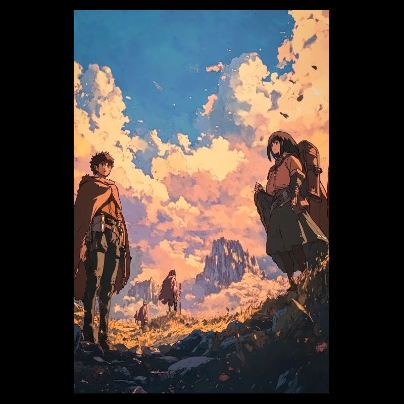 Début d’un voyage épique dans l’anime