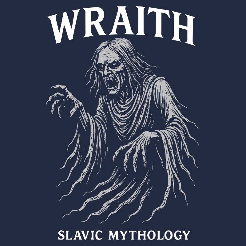 Wraith Slavic Mythology Illustration