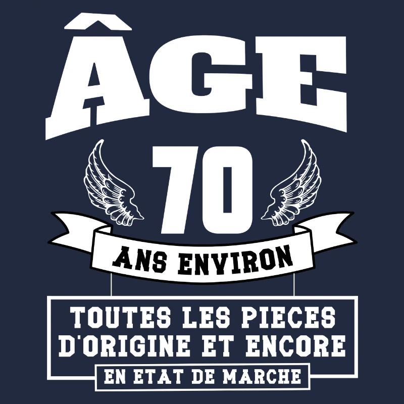 70 ans environ