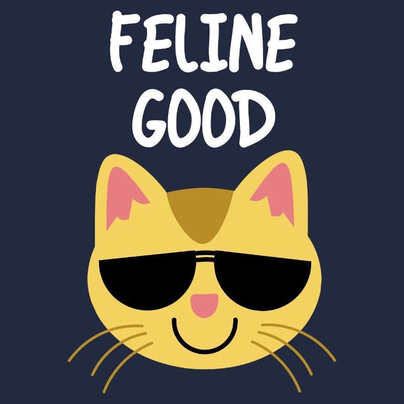 Feline Good : Feeling good cat pun zitat