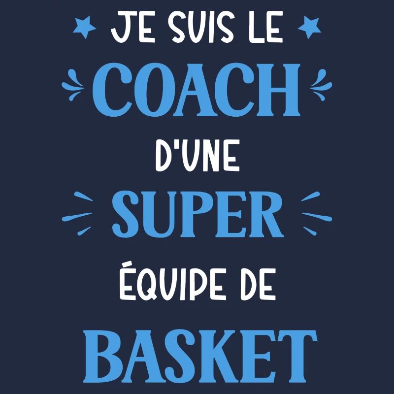 Coach super equipe de basket