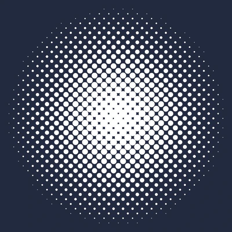 Optische Illusion Muster Kreis Geometrie Geschenk