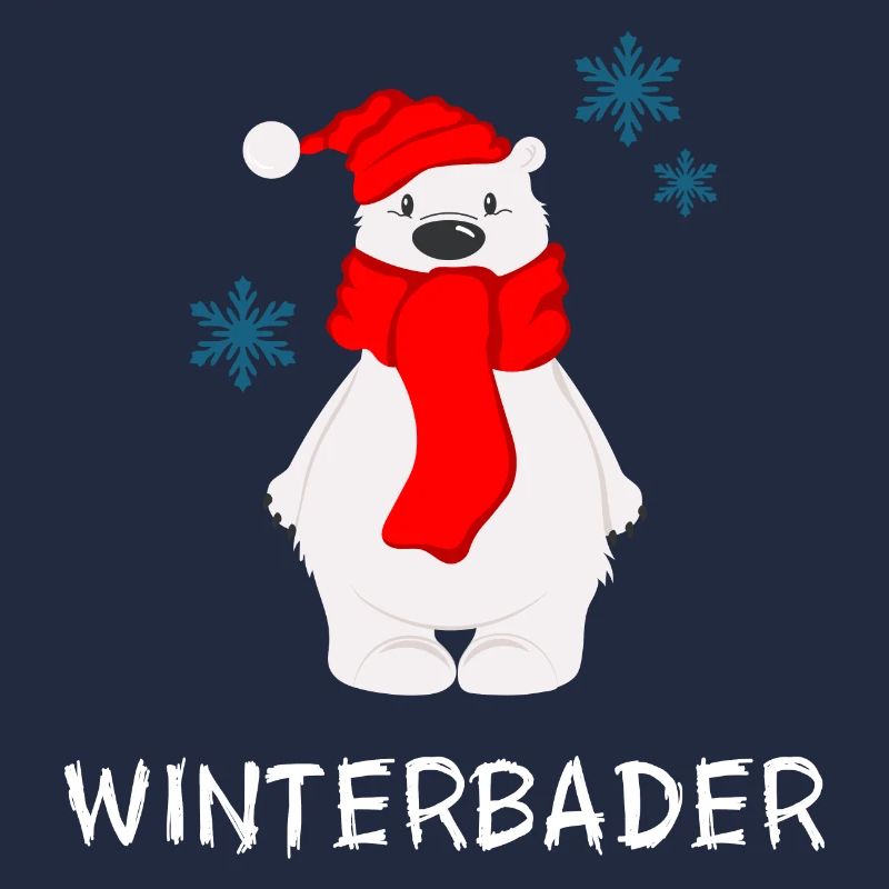 Eisbader Winterbader Polar Eisbär Winterschwimmen