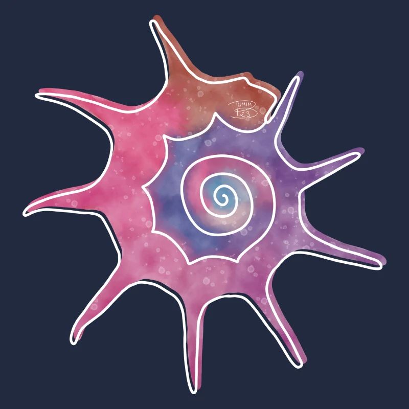 "Bolma", Boho Line Art Design, Serie "Shells"