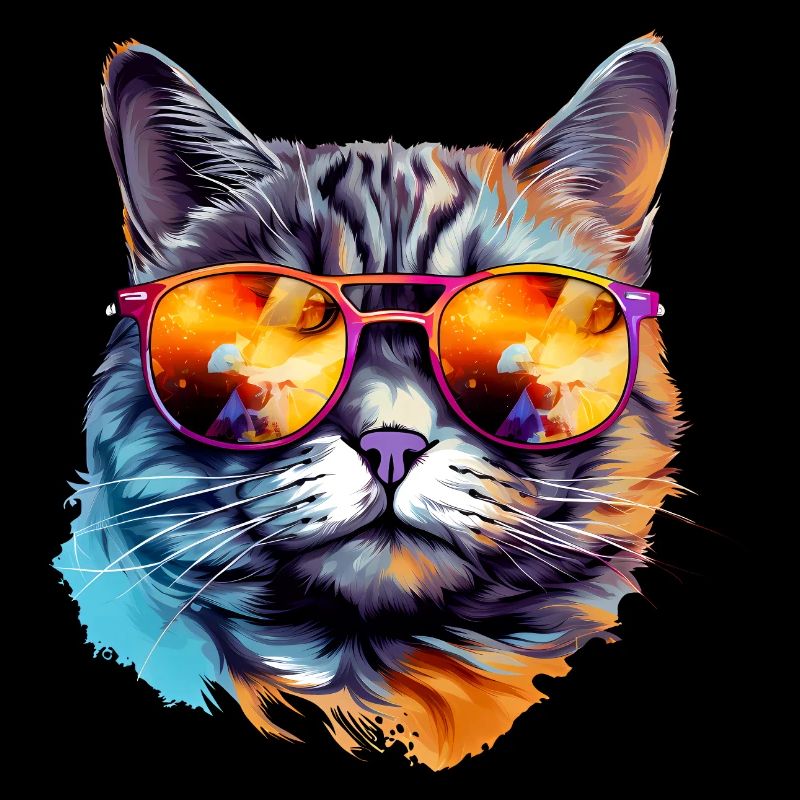 Lunettes de soleil chat