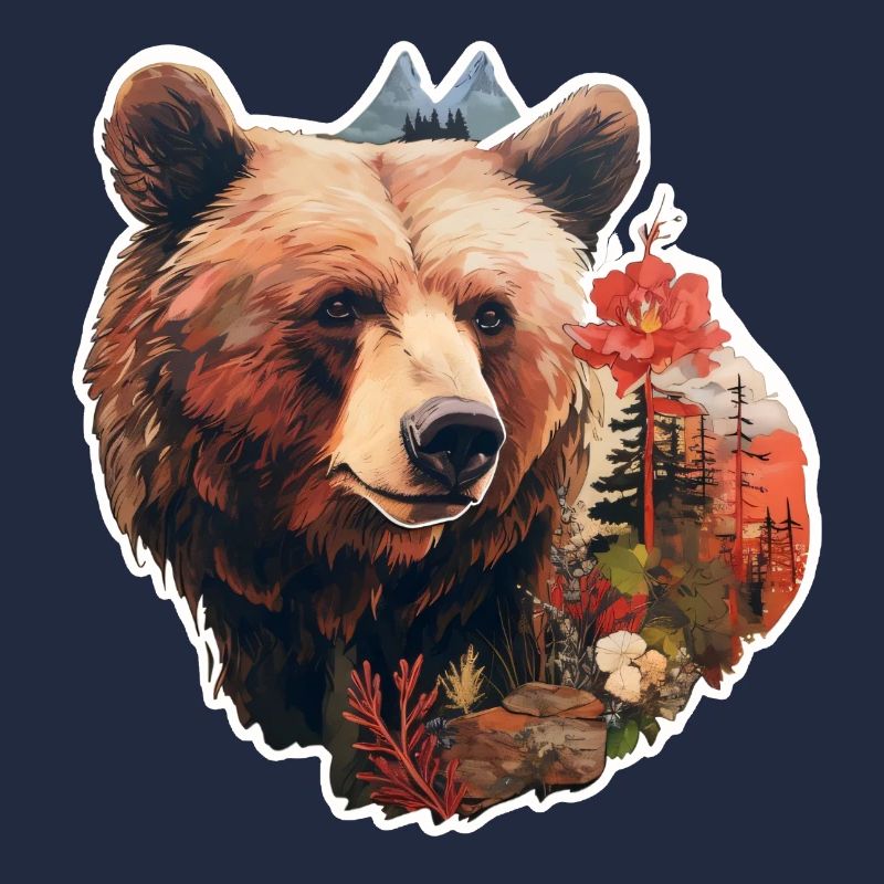 Bär in der Wildnis