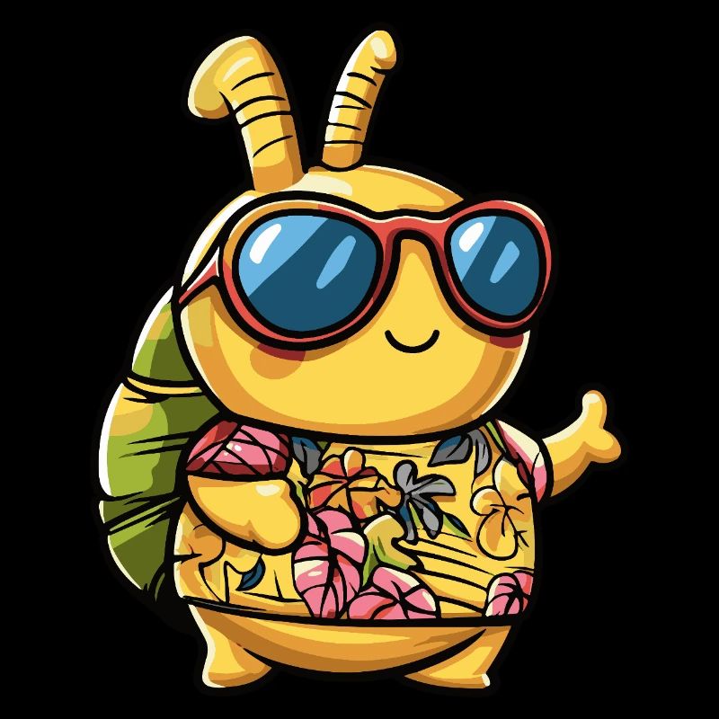 Snail Funny Summer