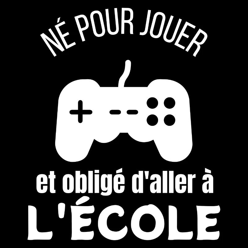 Né pour jouer et obligé d'aller à l'école