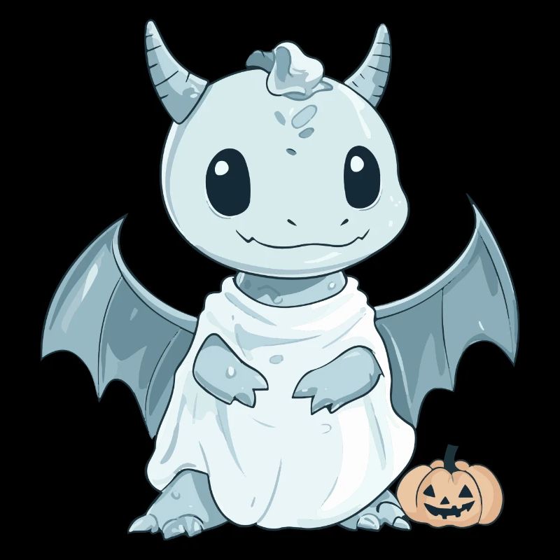 Drache Halloween Lustig Geist