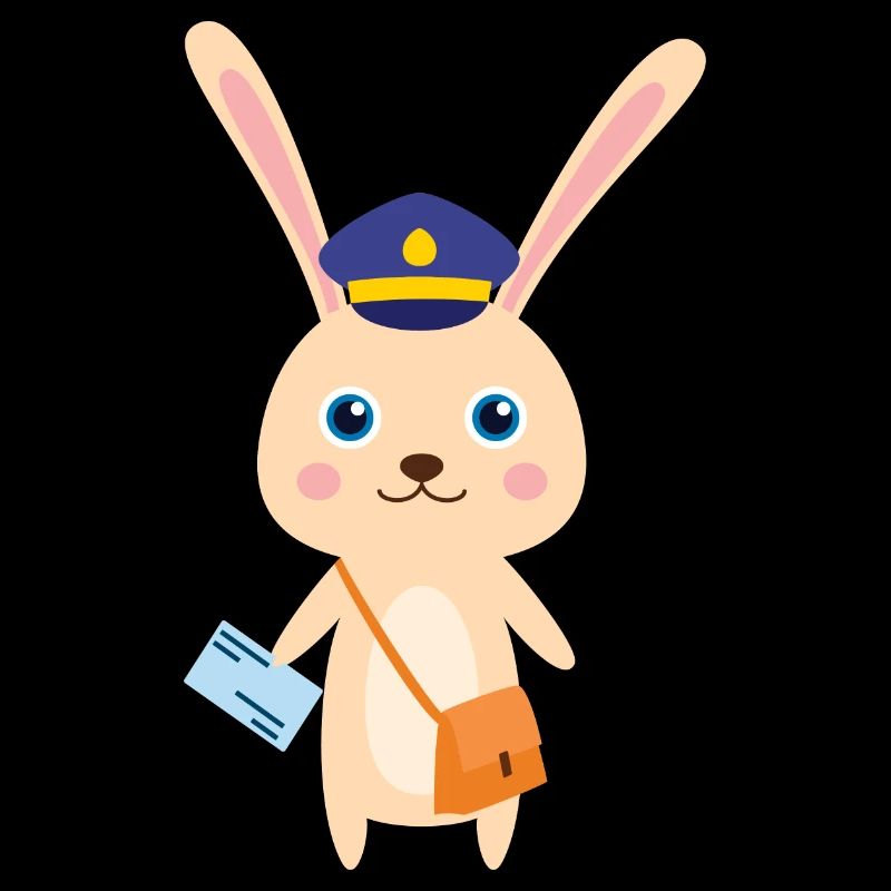 Lièvre des fonctionnaires de la poste