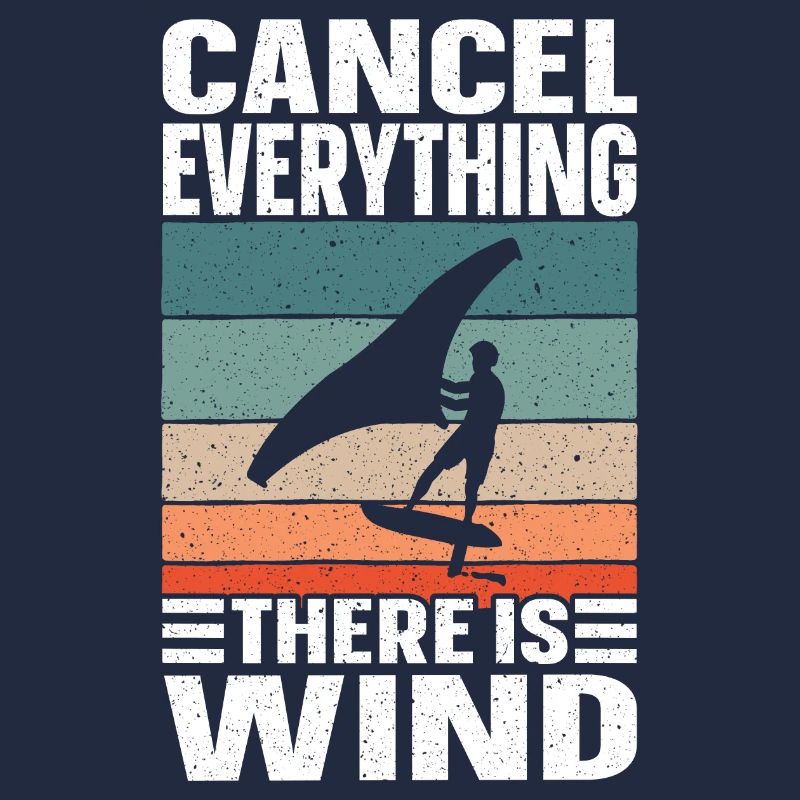 Wing Foiling Surf Surfing Surfer Grunge