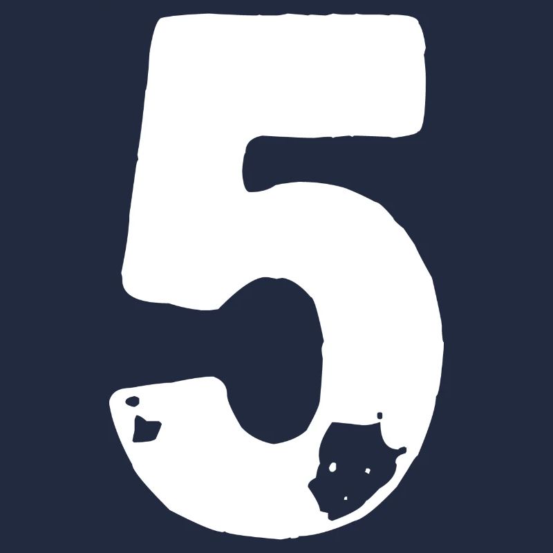 Maillot 5 numéros