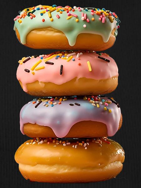 Saftige Donuts