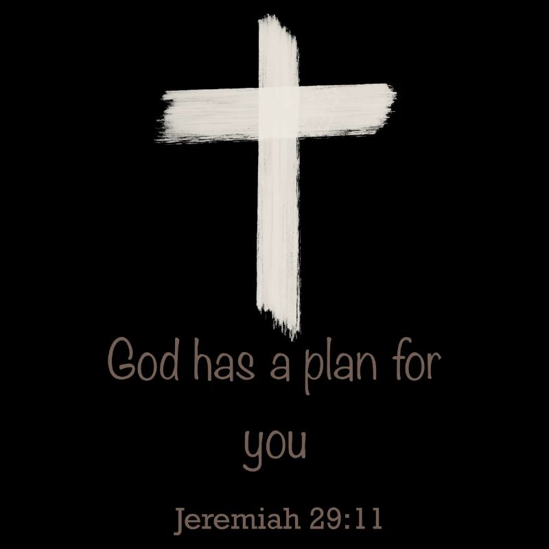 Dieu a un plan pour toi Kreuz Christ Glaube