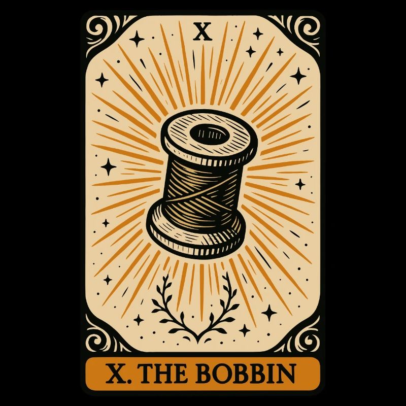 Spule des Schicksals Tarot nähen