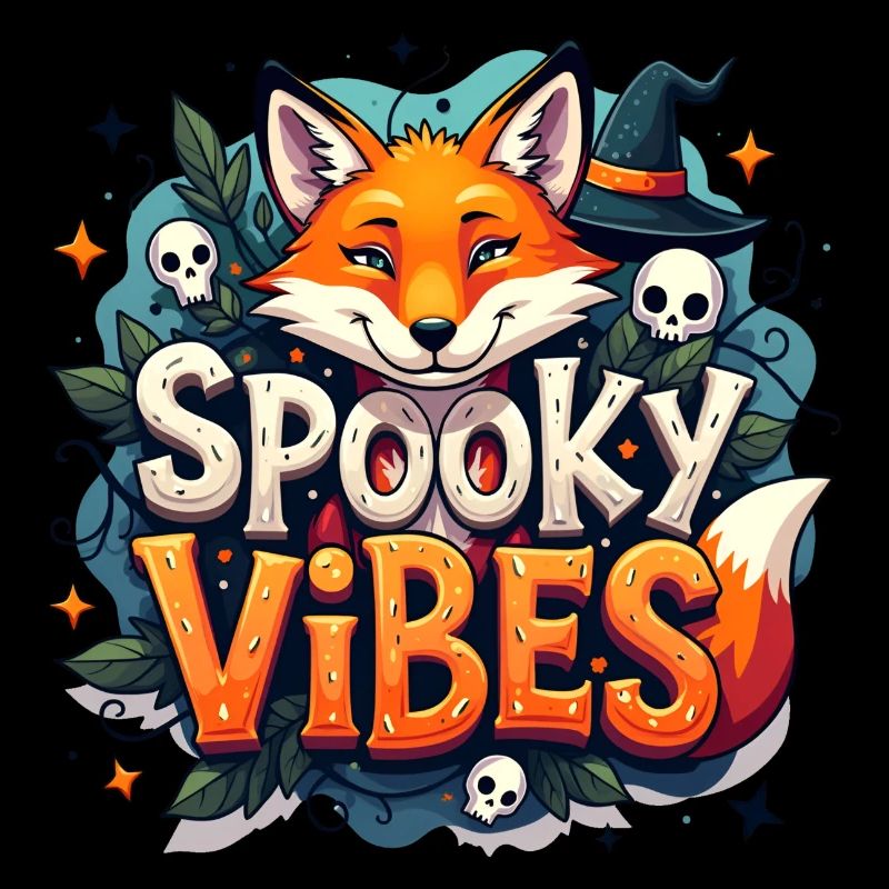 Spooky vibes with fox.